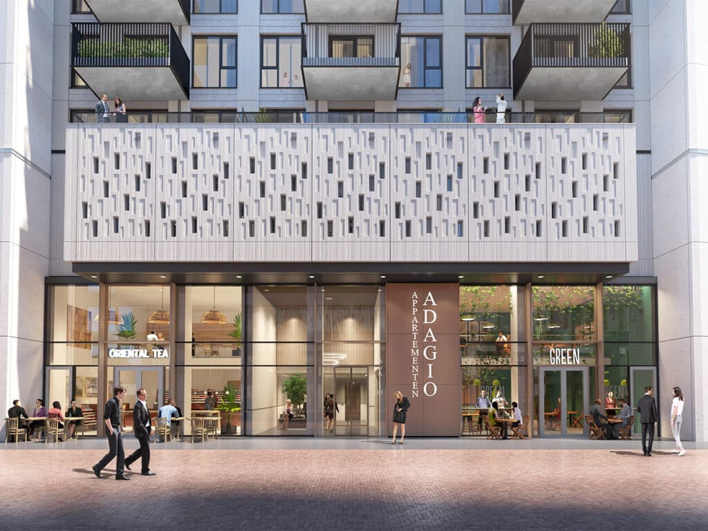 Hochwertige Kunststoff-Strukturrahmen für feuerfeste Betonfertigteilfassaden