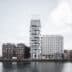 Striking facade of galvanized steel for The Silo 1