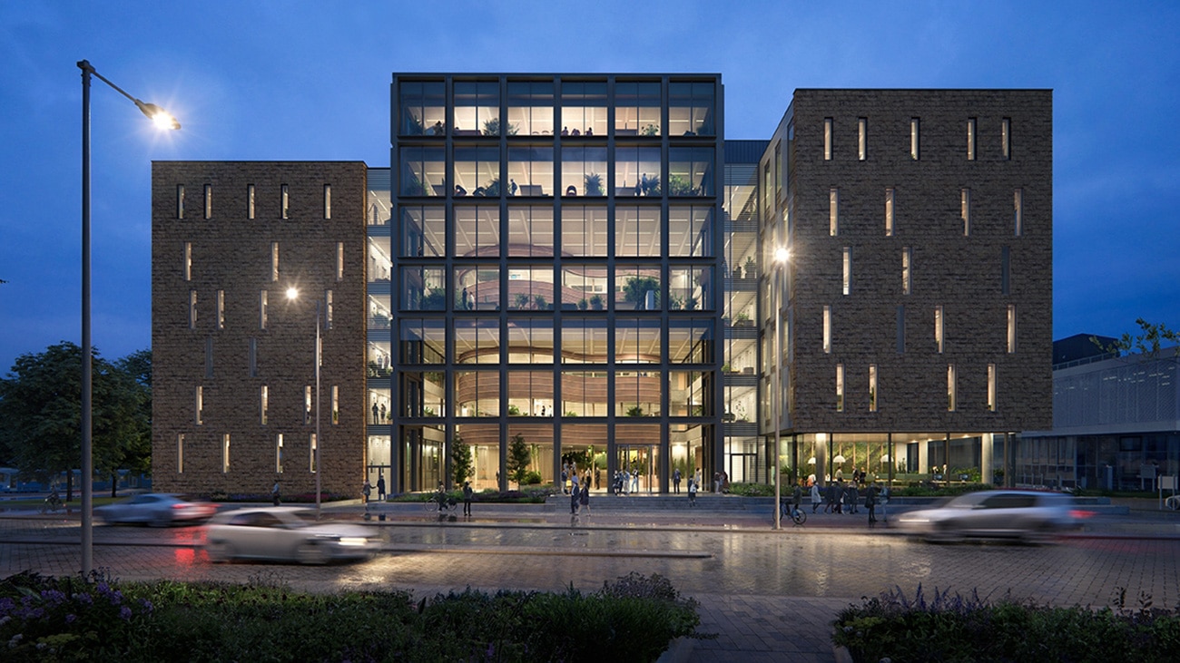 Renovation and expansion of 2001 office building