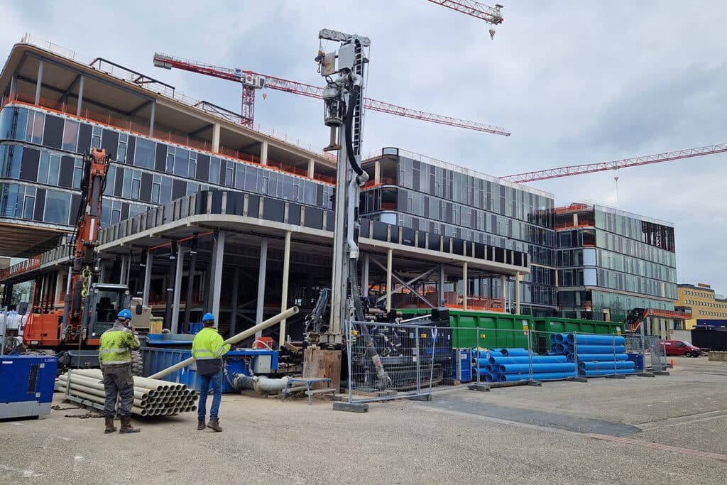 Sustainable installations for new building DPG Media