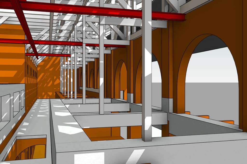 Render Aquariumgebouw Artis Adam