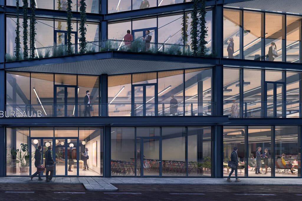 Illustration 3 NEXT architects KBF Warehouse Entrance DetailENT