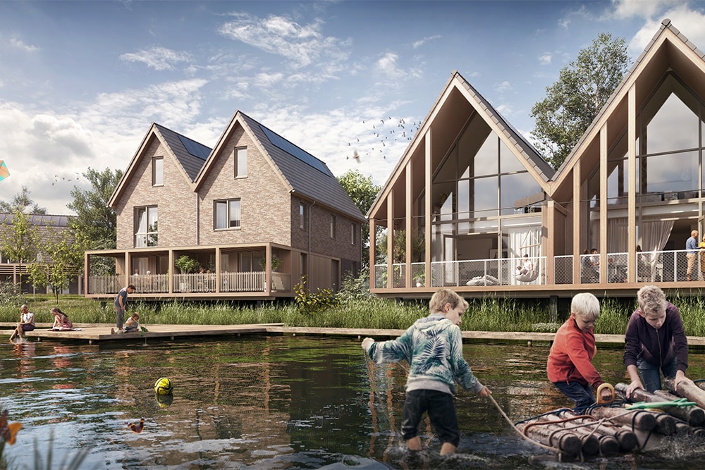 Artist impression Happy Days in Zoetermeer