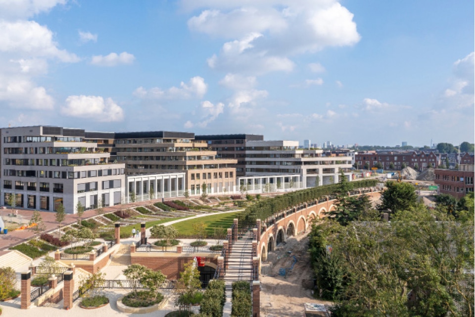 The City Garden in Leidsche Rijn Center: Green pearl with allure