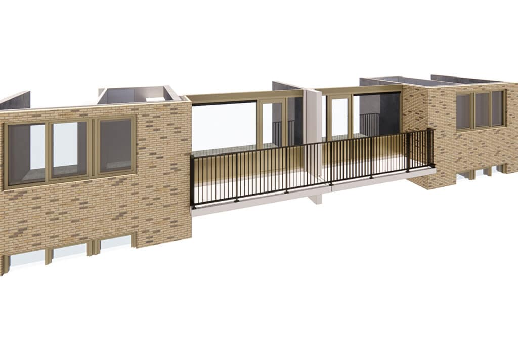 balkon section box