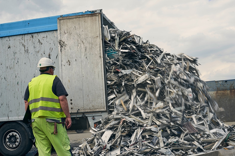 Echt circulair bouwen met aluminium schroot