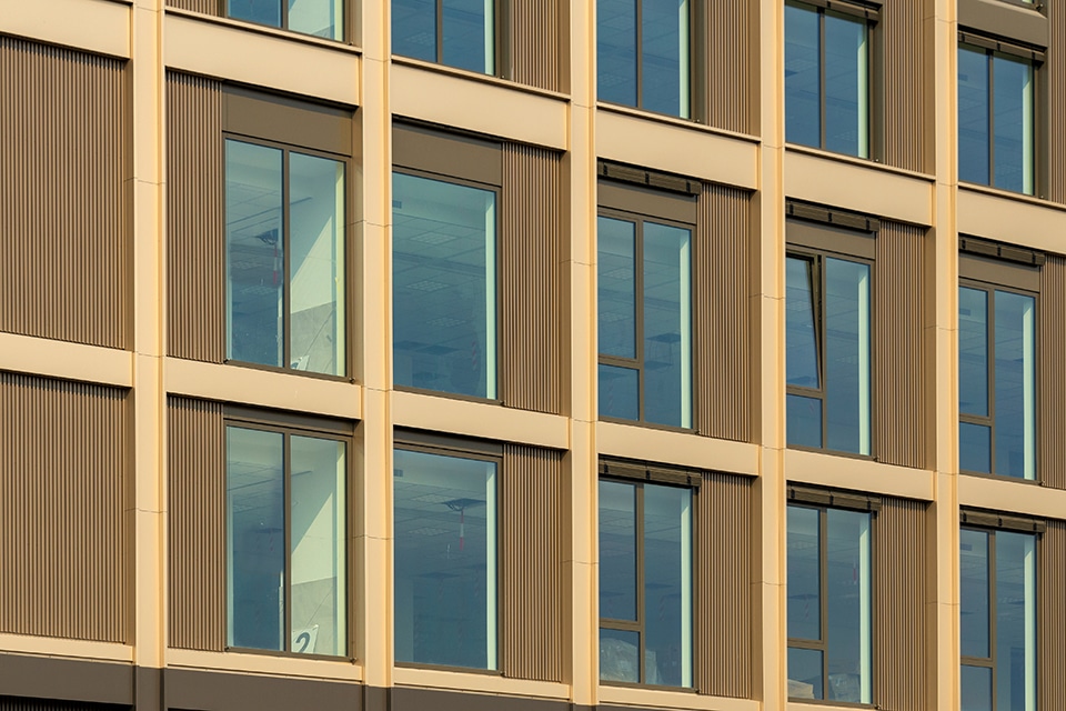 Architektonische Fassadenprofile