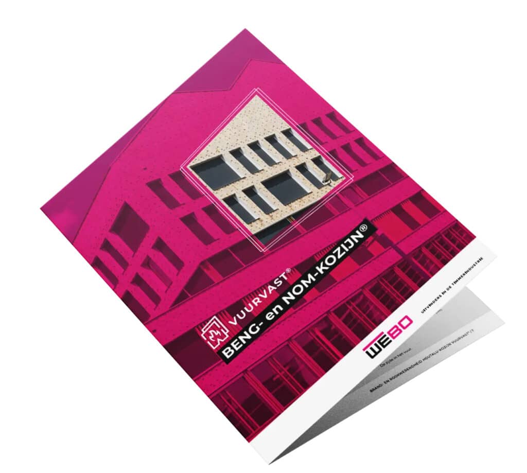 Mock up brochure BENG NOM Kozijn Vuurvast 2025