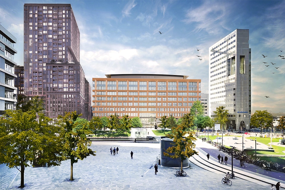 Complete W- en S-installatie voor Utrecht Central Plaza 3