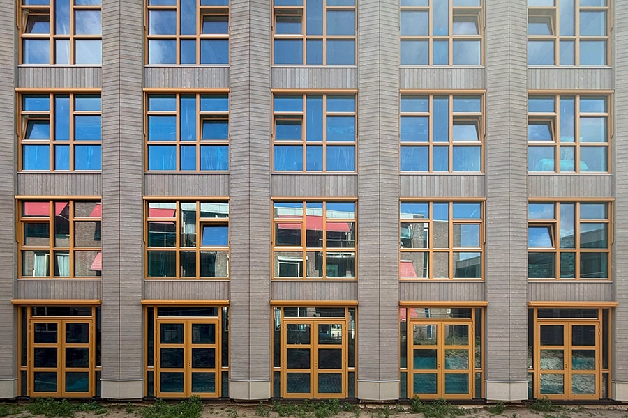 Nachhaltiger Neubau stellt Pflegekomplex in den Mittelpunkt des Viertels 1