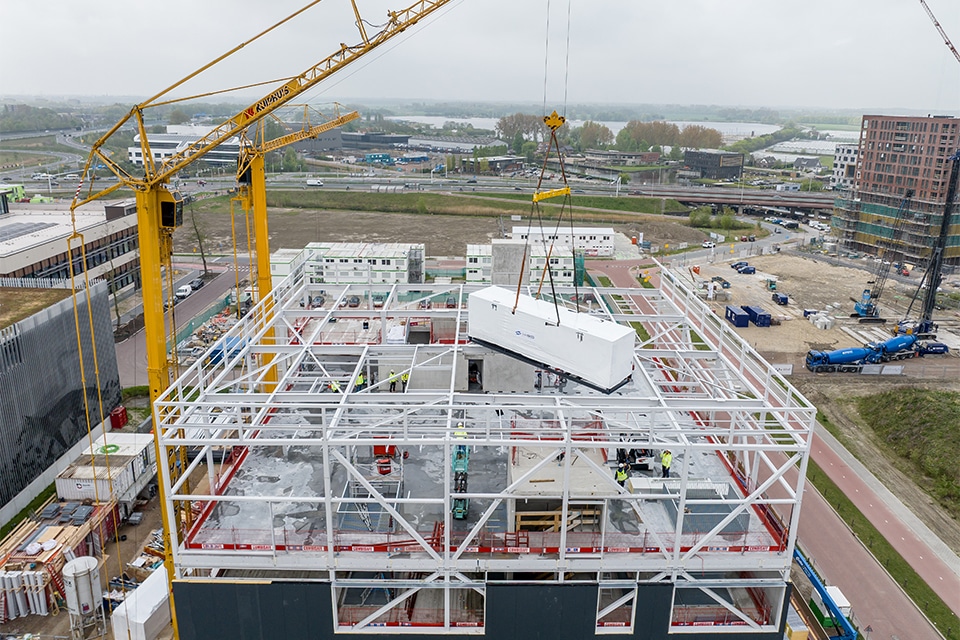 Prefabricated technical roomsfor streamlined construction 4