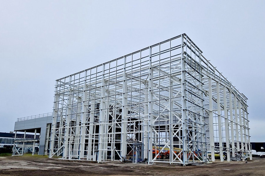 Één partner van staalconstructie tot bouwkundige schil 8