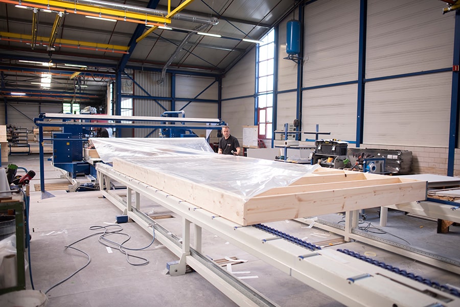 Kreisförmige Fassadenkonstruktion 1