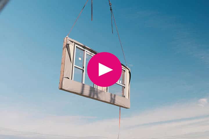 Video: assembly of linked HSB elements for Wonen in Goud 1