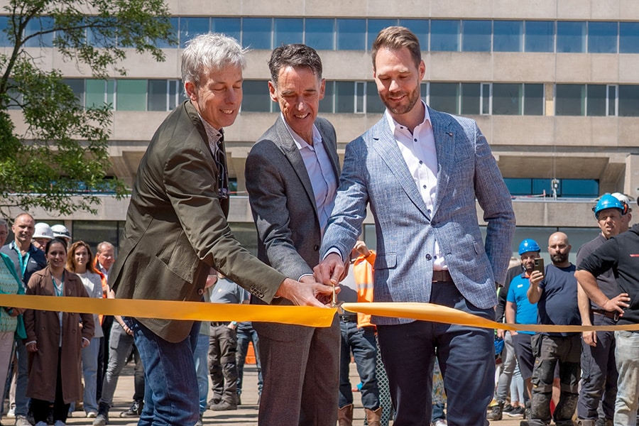 Tinbergen Building undergoes a thorough, sustainable metamorphosis 1