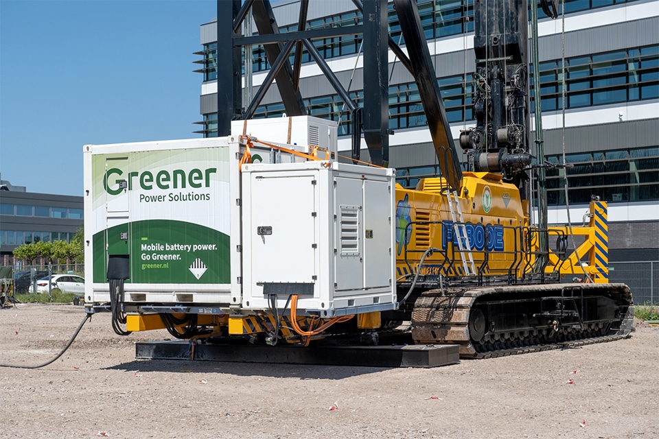 Zero-emissie, trillingsvrij en slim funderen in dichte steden 1