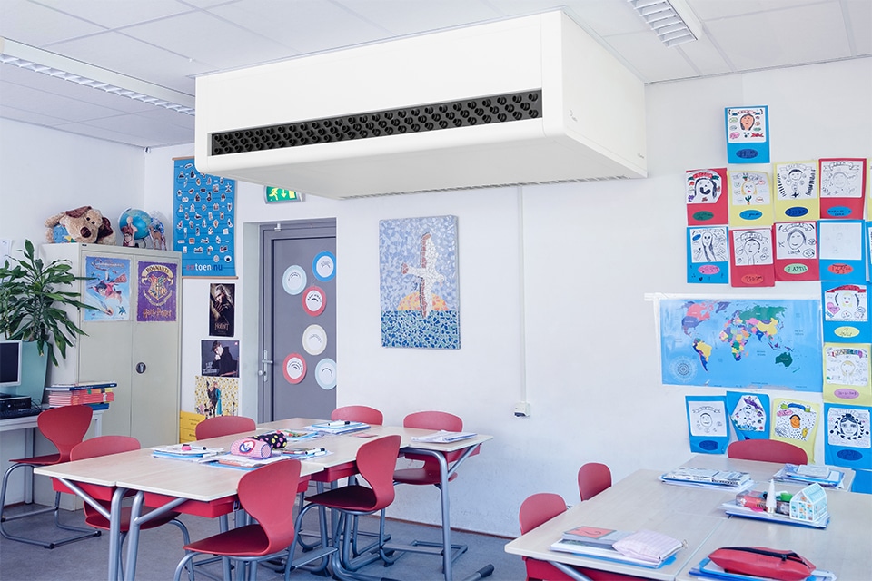 Eine Erleichterung für die Belüftung in Schulen 2