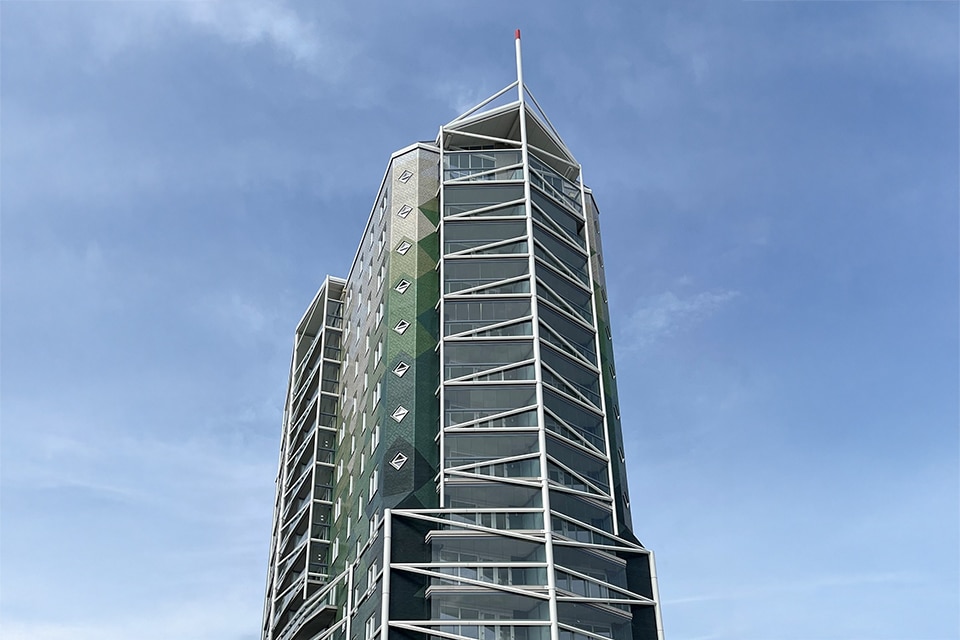 Die Idee der Milchmagd wurde bis hin zur Balkonverglasung umgesetzt 3