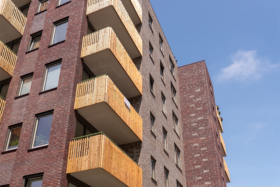 Nieuwe woningen van hergebruikte materialen 1