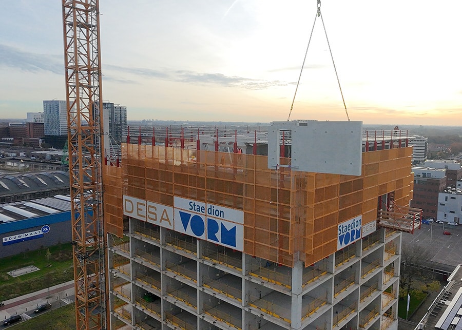 Een nieuwe verticale stadsbuurt 1