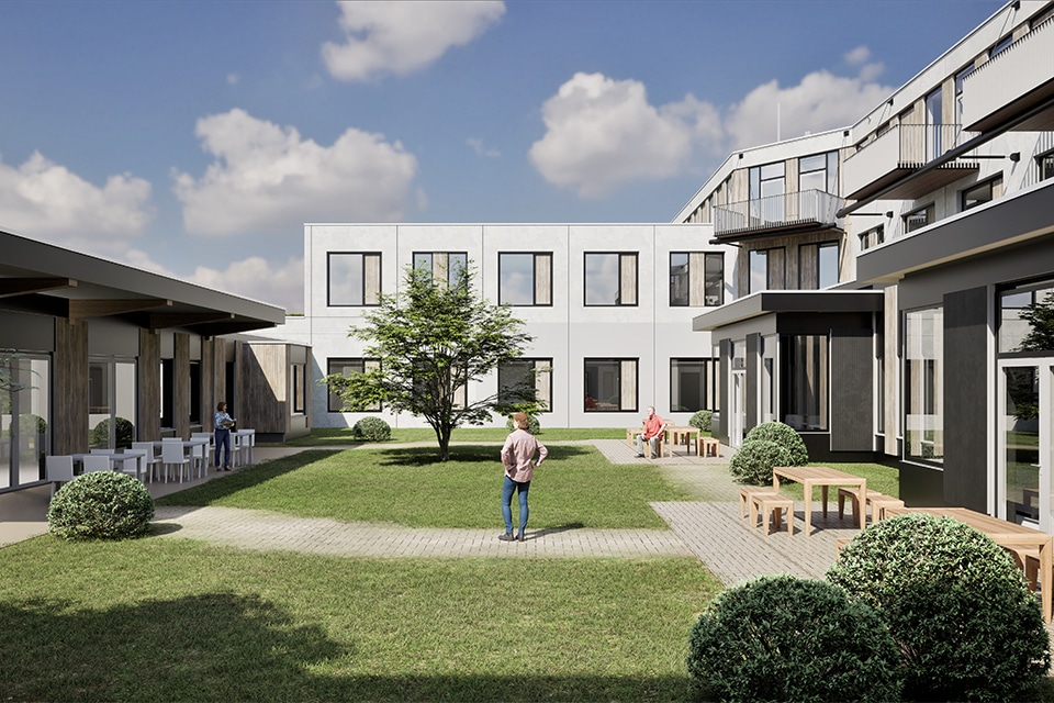 Transformatie van schoolgebouwnaar woonzorgcentrum Zorgstroom 3