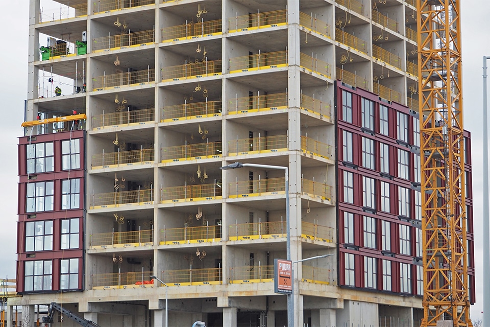 Prefab casco van ongekende schaal 3