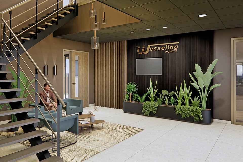 Distributiecentrum met 75 laaddocks en hoofdkantoor 3