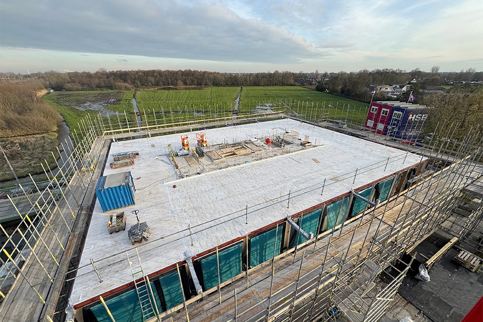 Diverse systemen zorgen voor tempo en werkruimte op Oostpoort Kavel 1F 1