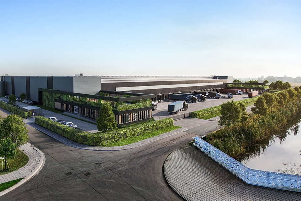 Letzter Teil der Entwicklung eines Mega-Verteilzentrums 2