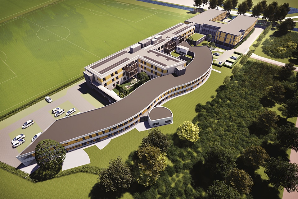 ​Van verouderd paviljoen naar modern beddenhuis 4