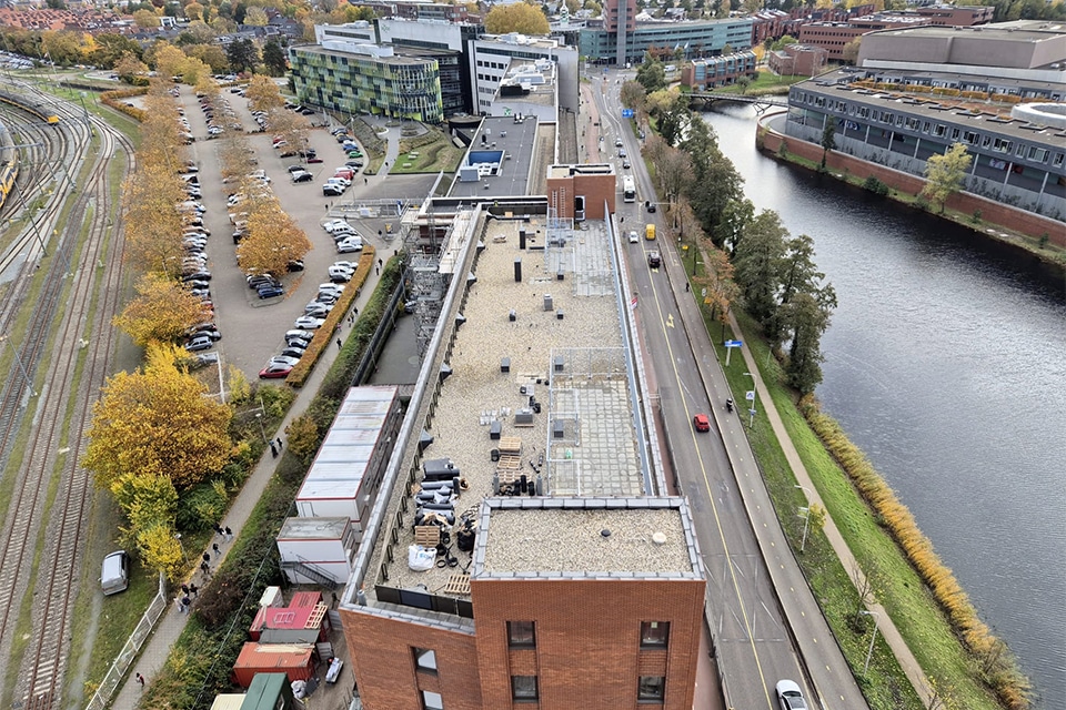 Excellente waterdichting voor De Kop Handelkade in Deventer. Duurzame dakbedekkingen 1