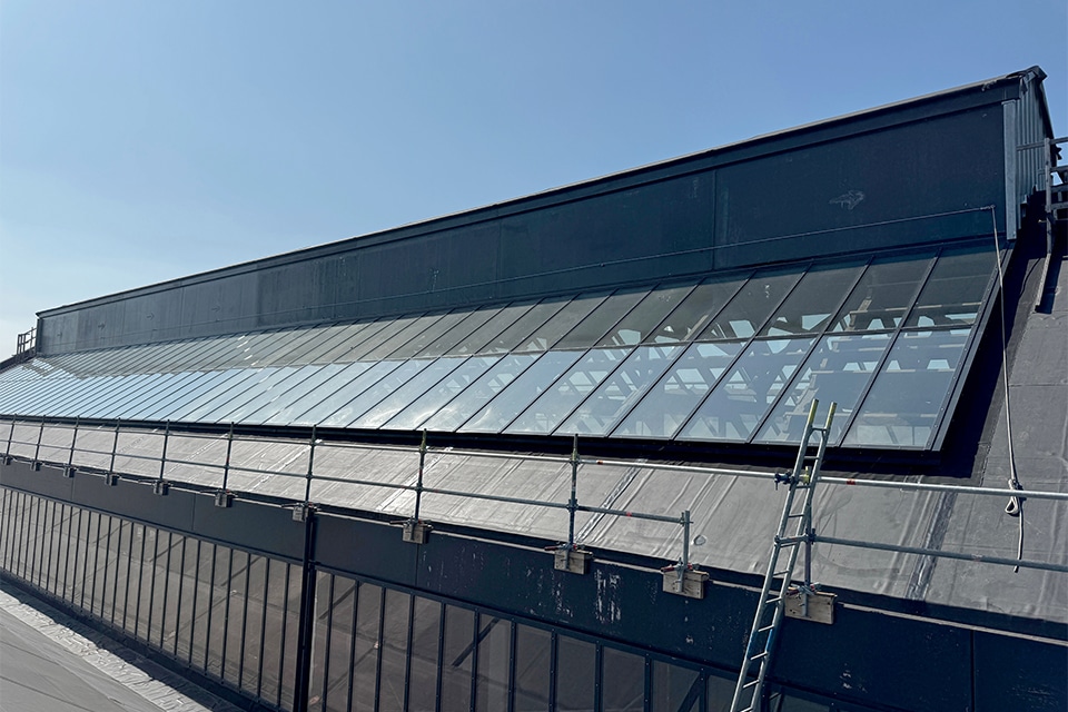 Biobased daken voor gerenoveerde Van Gendt Hallen 7