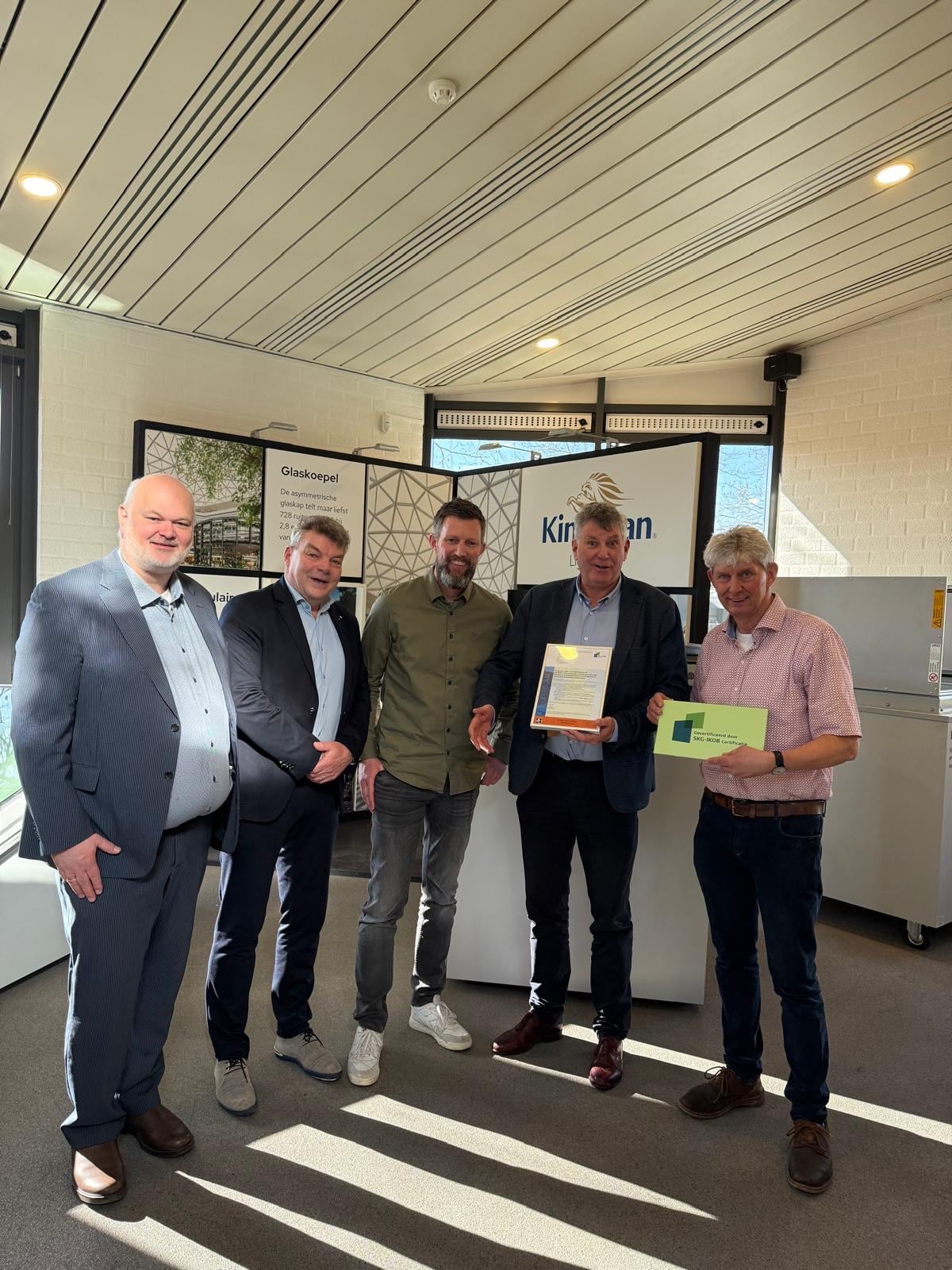 Kingspan Light + Air borgt kwaliteit van glasdaken door behalen KOMO-attest voor BRL 0105 1