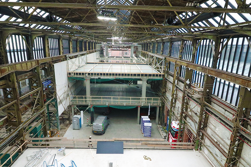 Bouwteam kiest voor staalplaatbetonvloer  1