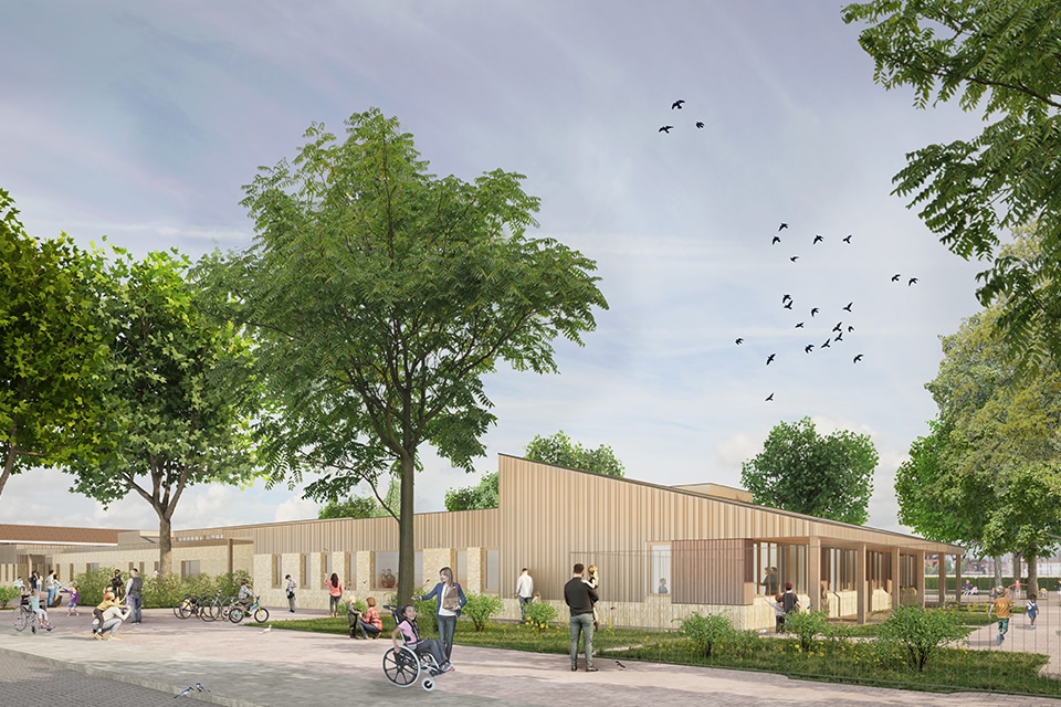 Slanke kozijnserie laat daglicht maximaal naar binnen stromen 7