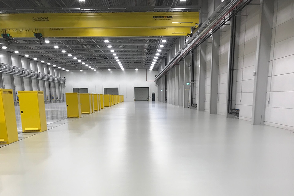 Industriële kunststofvloer op maat. Sterke basis voor logistiek op grote schaal 3