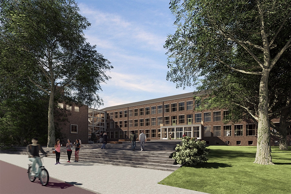 Function follows form in new Yonder Campus Wandelbos 1
