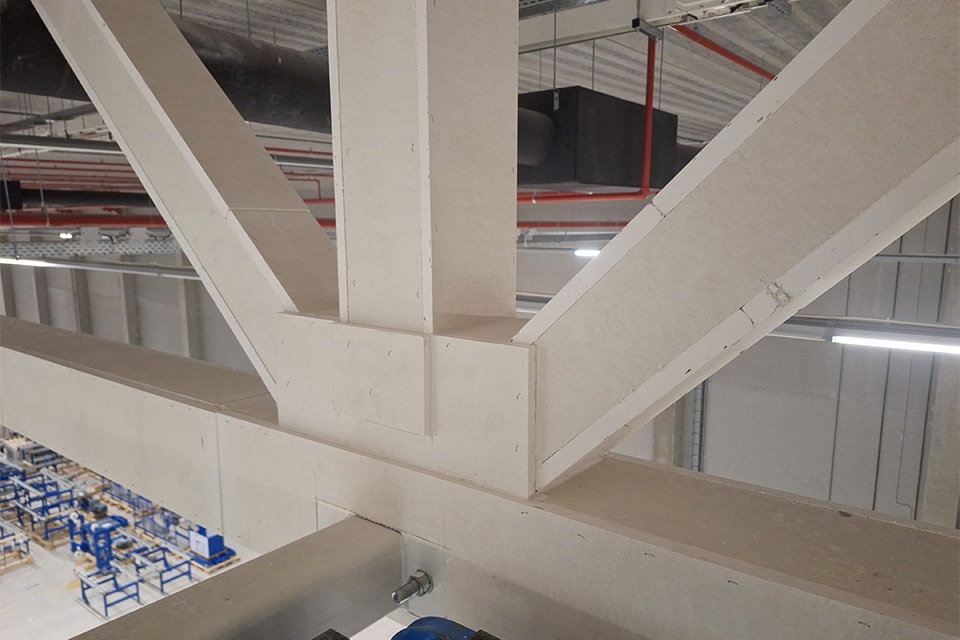 Staalconstructies op maat bekleed volgens strenge brandnormen 1