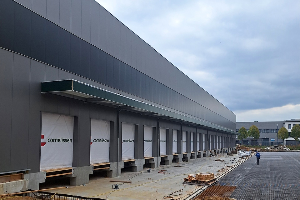 Uitbreiding van distributiecentrum Sligro 1