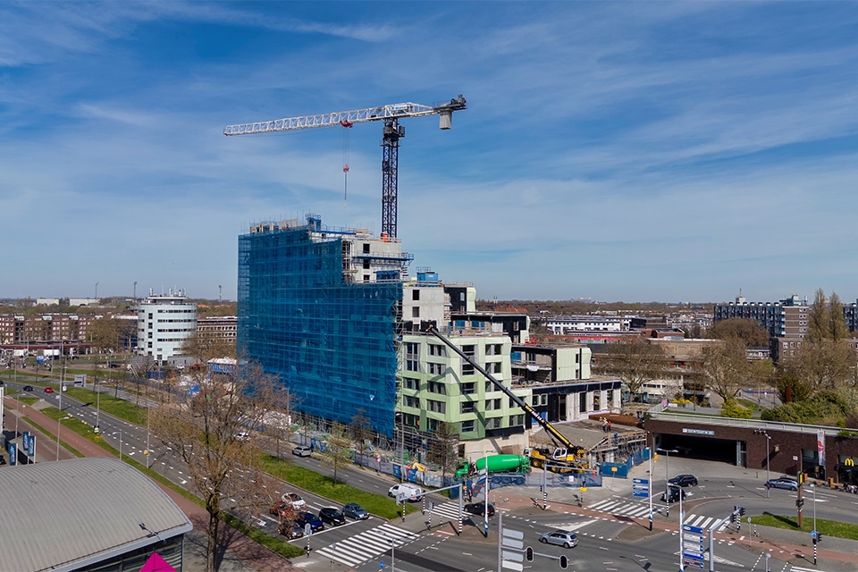 Kop Dakpark krijgt vorm op krappe binnenstedelijke locatie 2