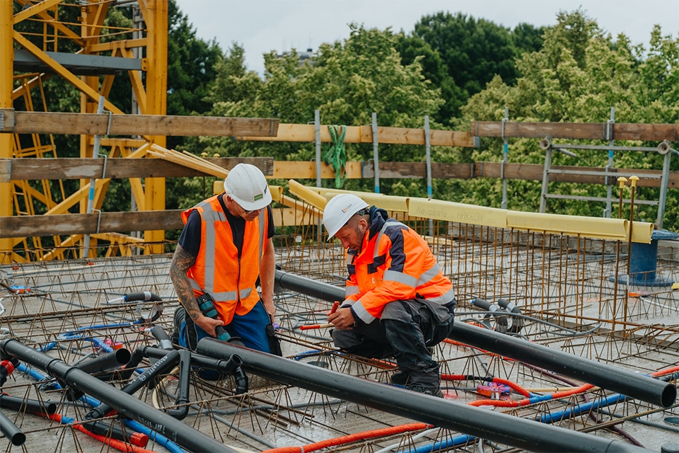 W-installatie voor huur- en koopwoningen in Nieuw Bergen 1