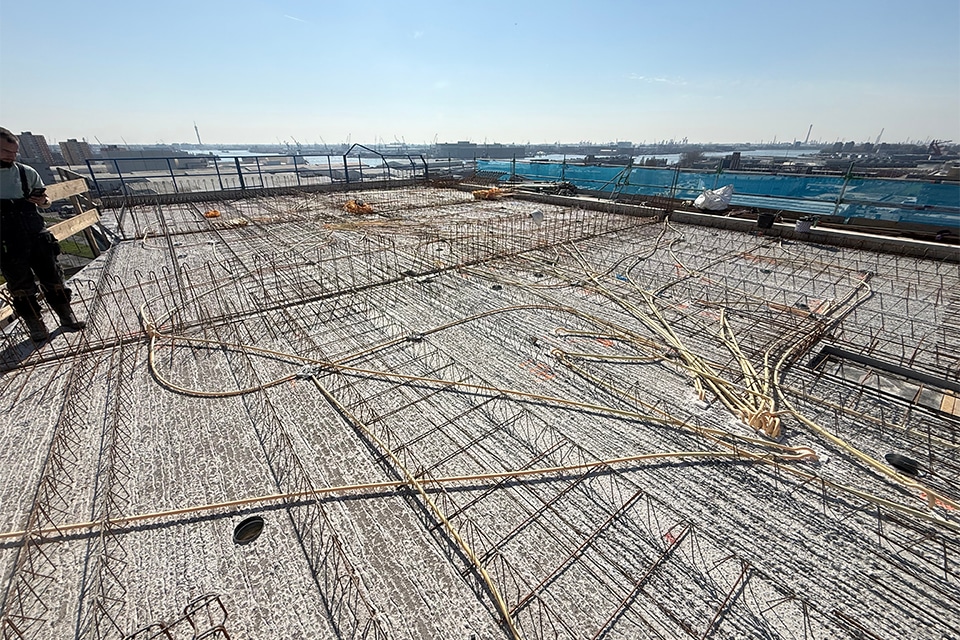 Building at height: engineering and precision at Kop Dakpark 1