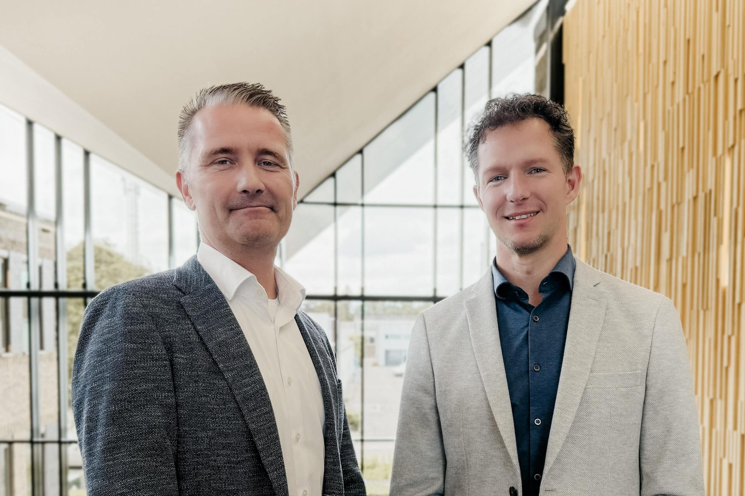René Bosch and Gerwin Port together form the new management team at Salverda Bouw. 5