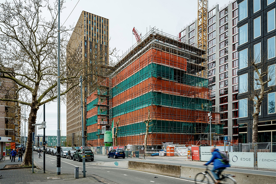 Complexe binnenstedelijke bouw in het hart van Eindhoven 1