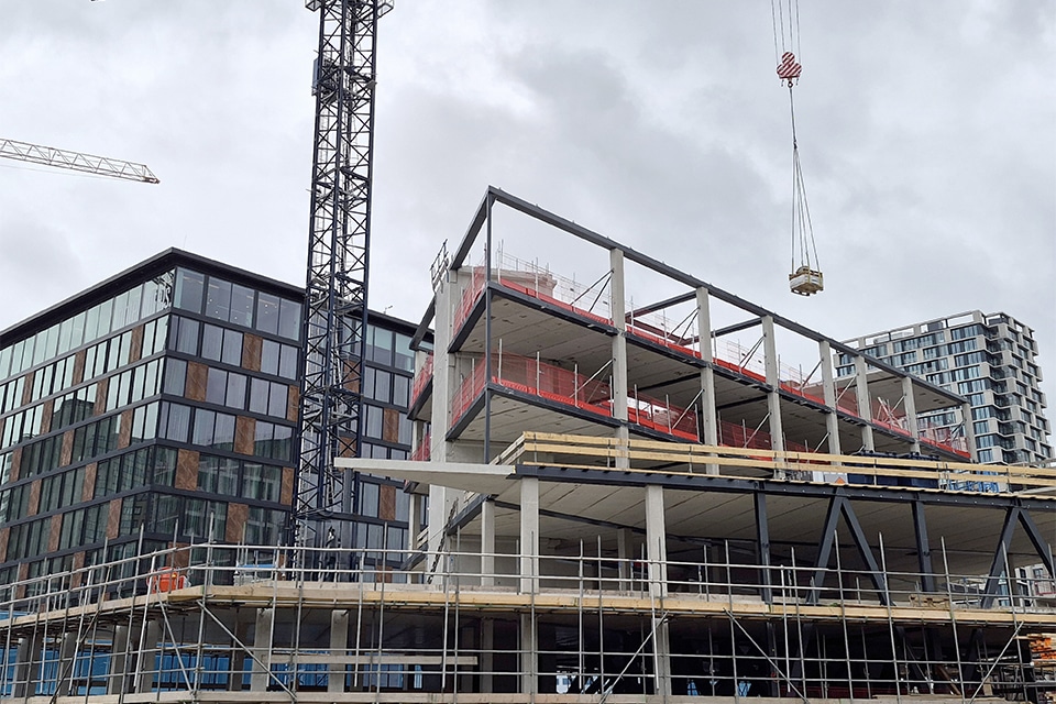 Prefab casco versnelt bouw van iconisch Kadegebouw 1