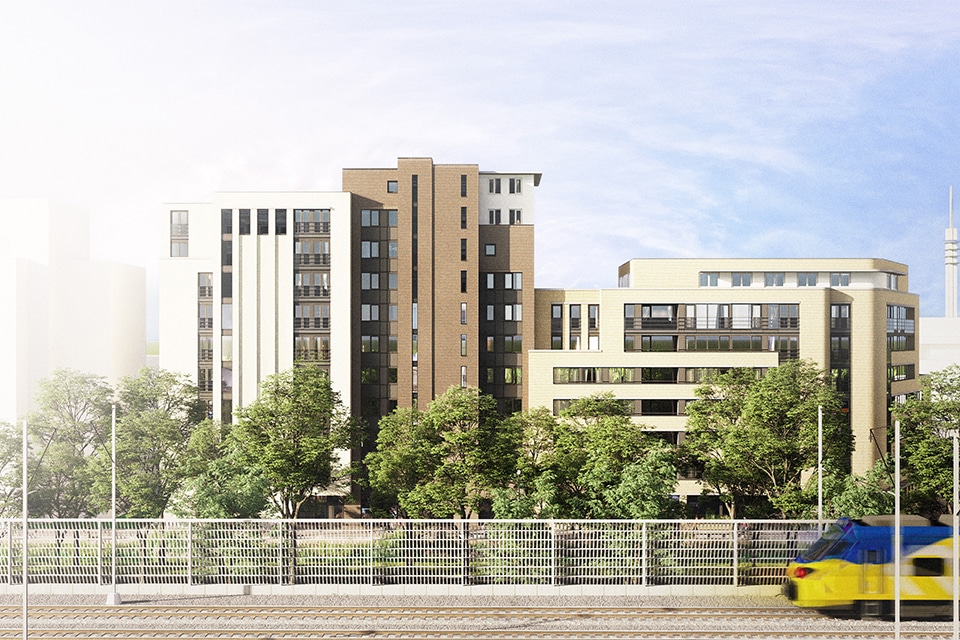 Permanent team builds first block of the new Hanzepark 3