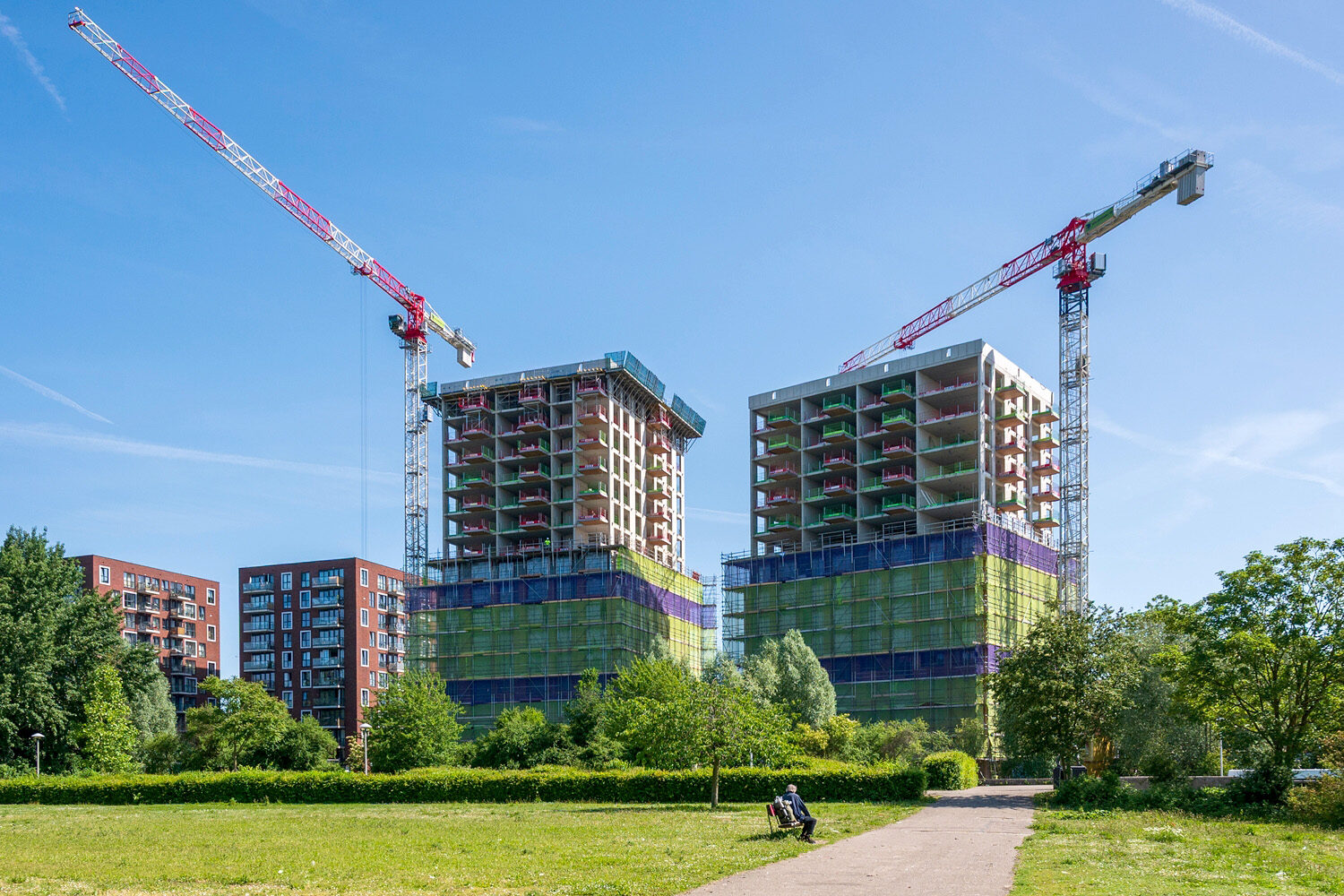 Els en Linde: twee woontorens, één complexe binnenstedelijke opgave