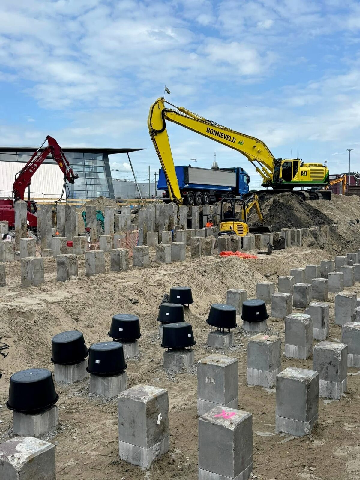 Grondverzet op historische spoorgrond