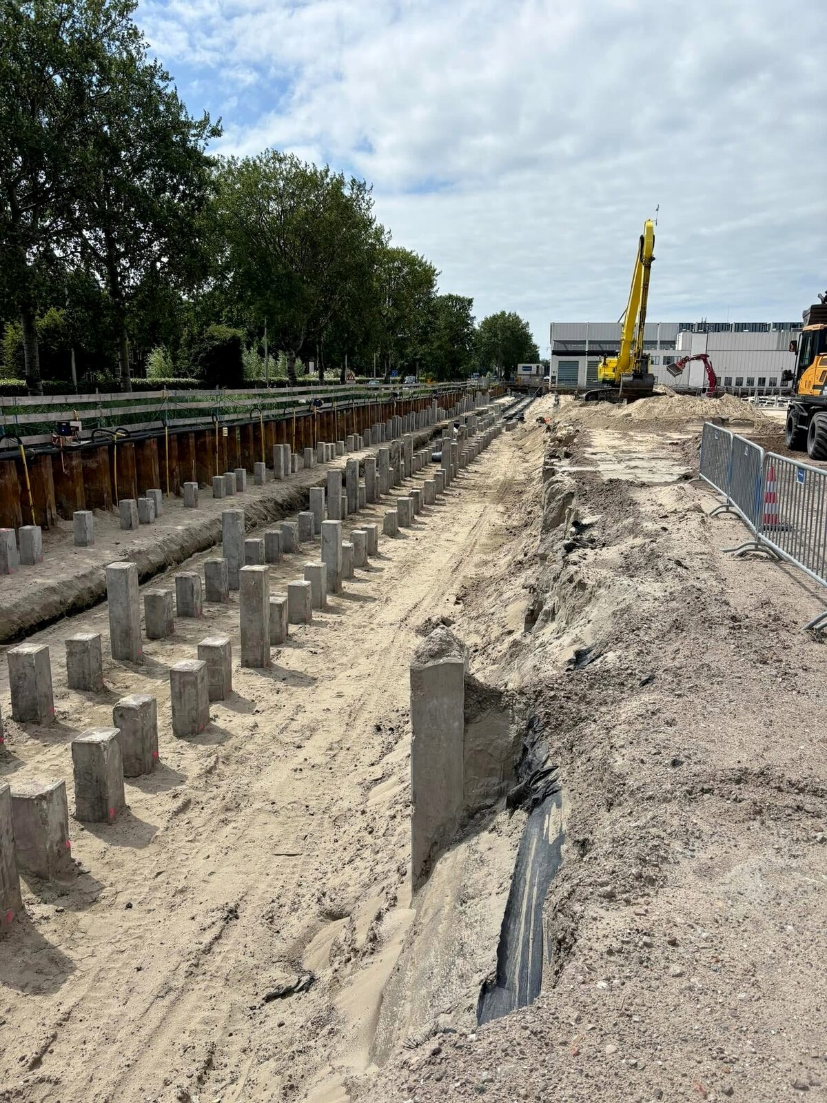 Grondverzet op historische spoorgrond 1