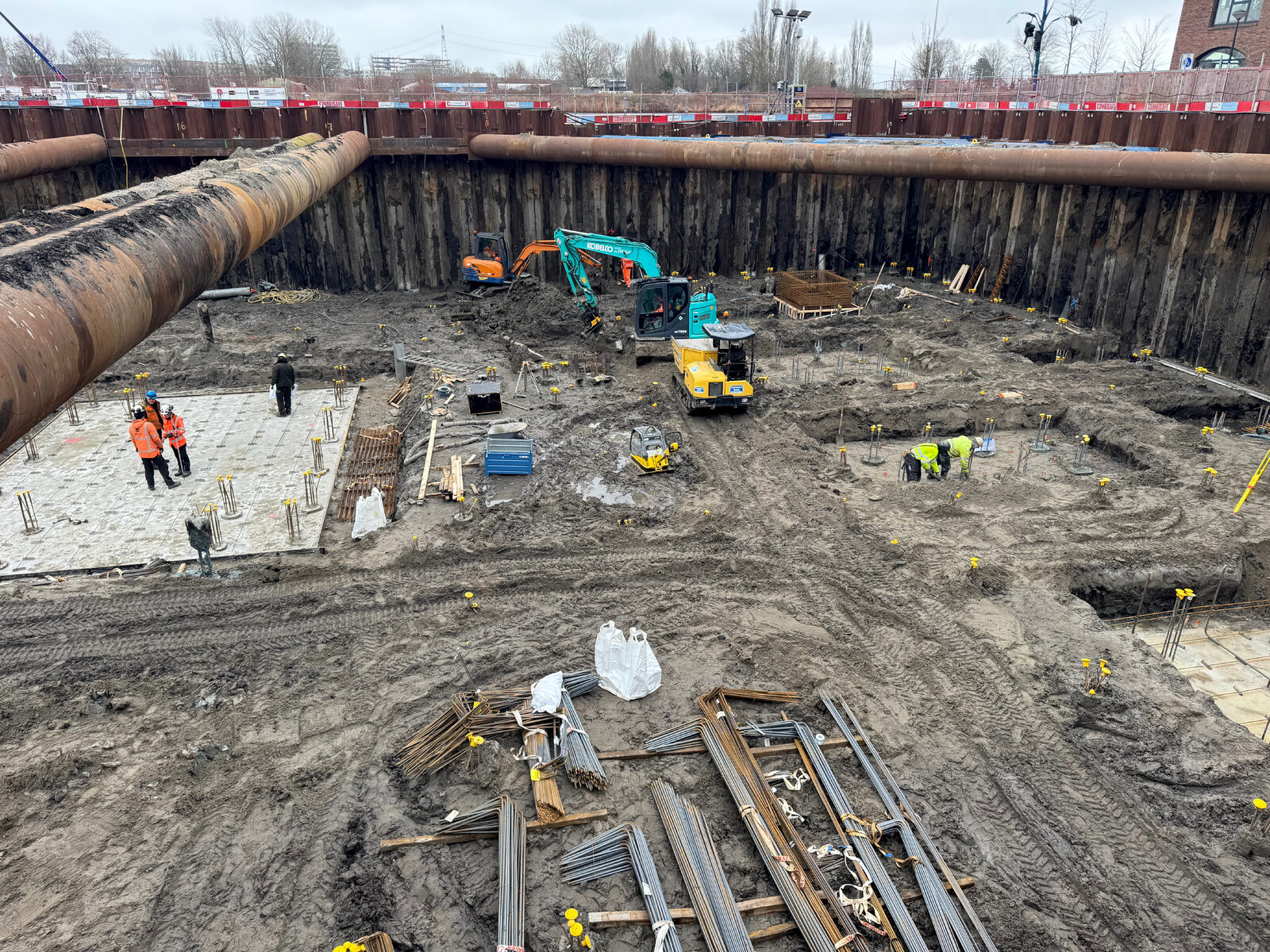 Integraal grondwerk op Cruquius 1